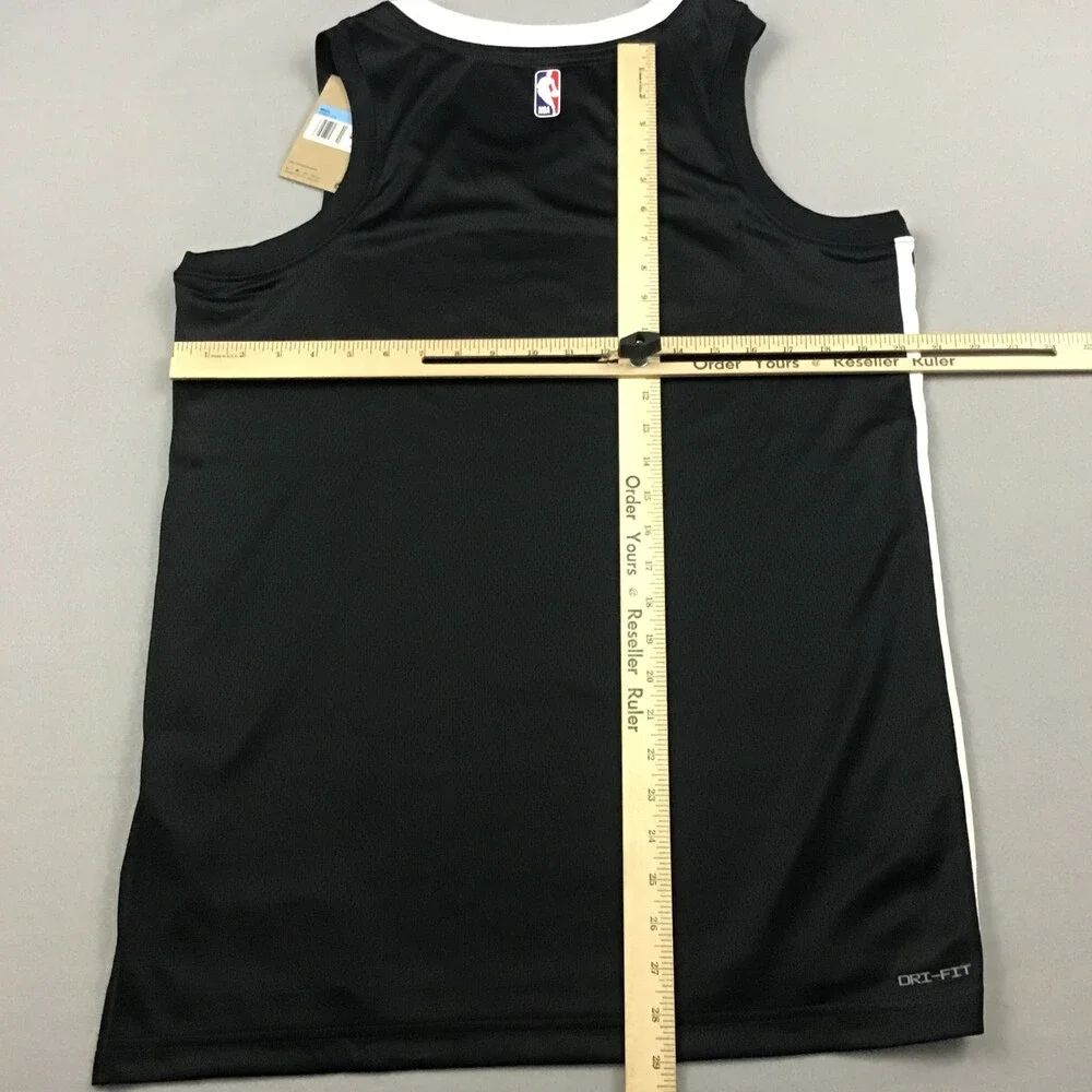Memphis Grizzlies Jersey Men Medium Black City Edition Swingman Nike DX8537-010